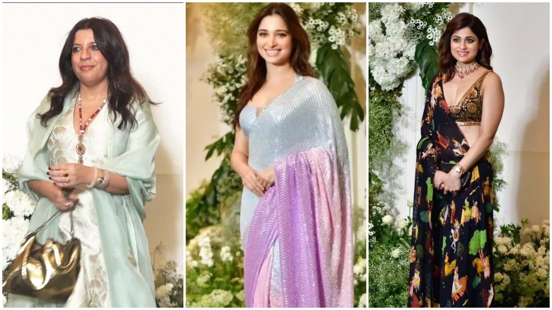 Tiger 3 star Salman Khan Suhana Sonam Kapoor Babil Kriti Sanon many celeb Attends Manish Malhotra Diwali Party