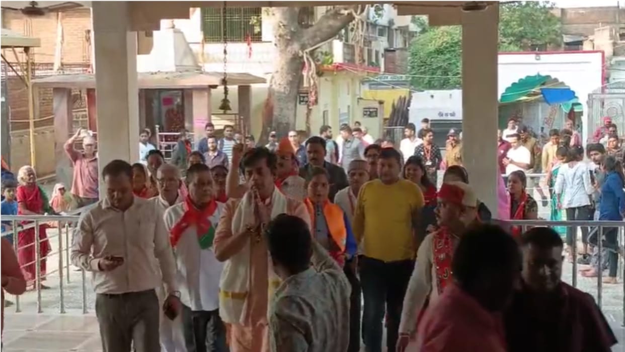 MP Election 2023: Actor Ravi Kishan arrived to campaign in Manpur and Bandhavgarh assembly seats