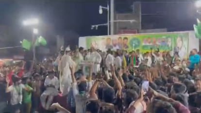 बुरहानपुर में जनसभा को संबोधित करते AIMIM नेता सय्यद मोईन