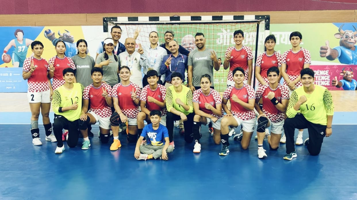 National Games 2023: Himachal Pradesh Handball Team enters Semi Final