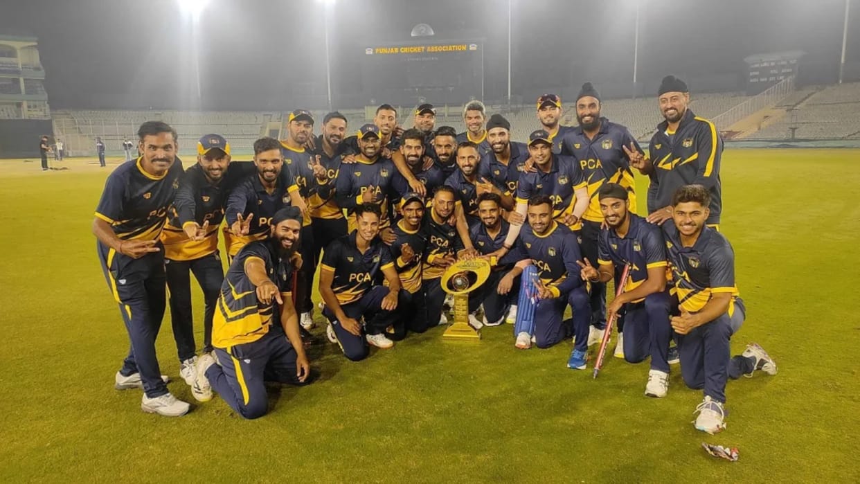 Punjab won Syed Mushtaq Ali Trophy for the first time defeated Baroda in the final