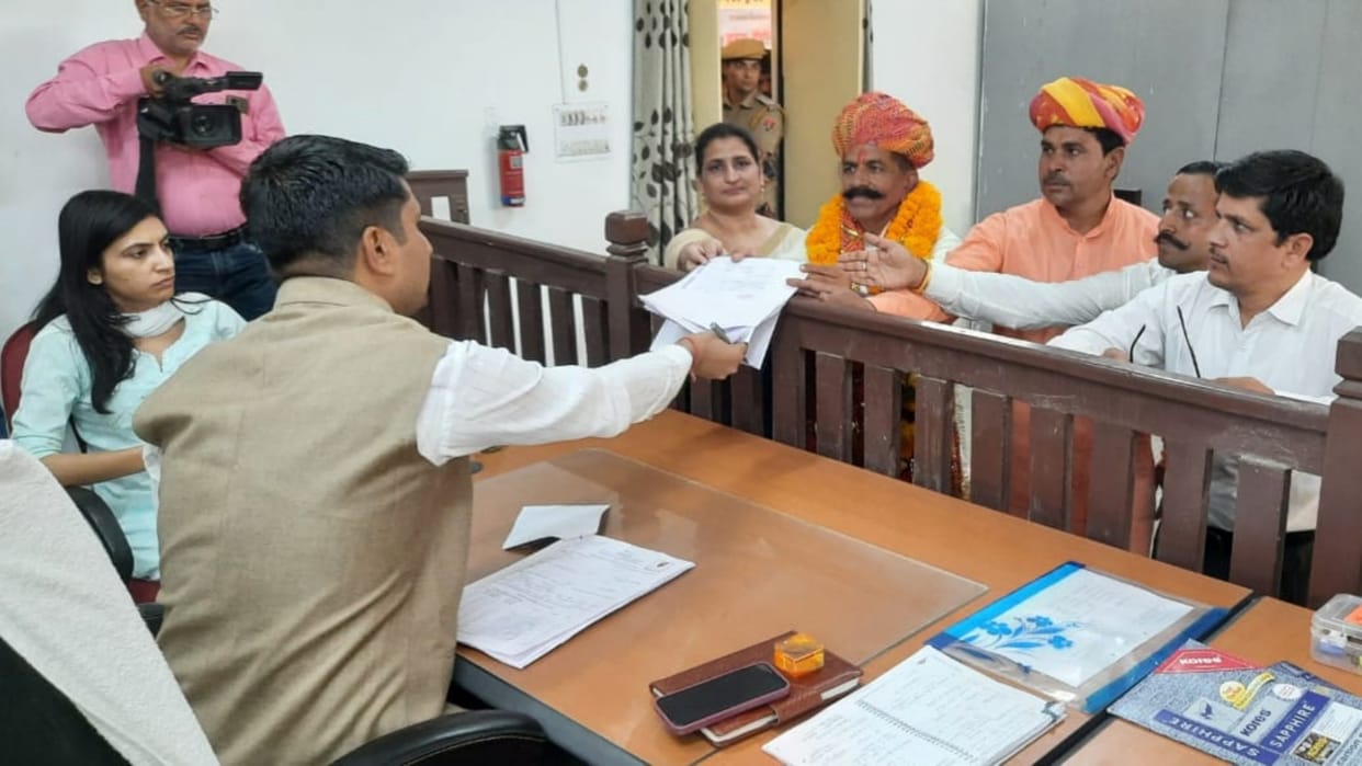 Rajasthan Election 2023: Congress rebel leader Ramniwas Goyal filed nomination as an independent candidate