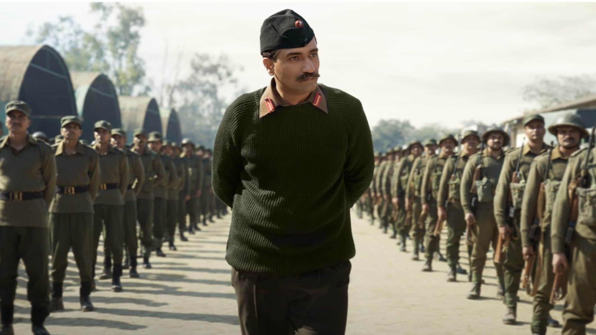 Sam Bahadur advance booking open now vicky kaushal shares Fatima Sana Shaikh sanya malhotra film new poster