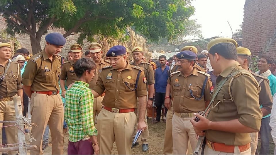 Sambhal: Farmer murdered in in-laws house, police reached the spot