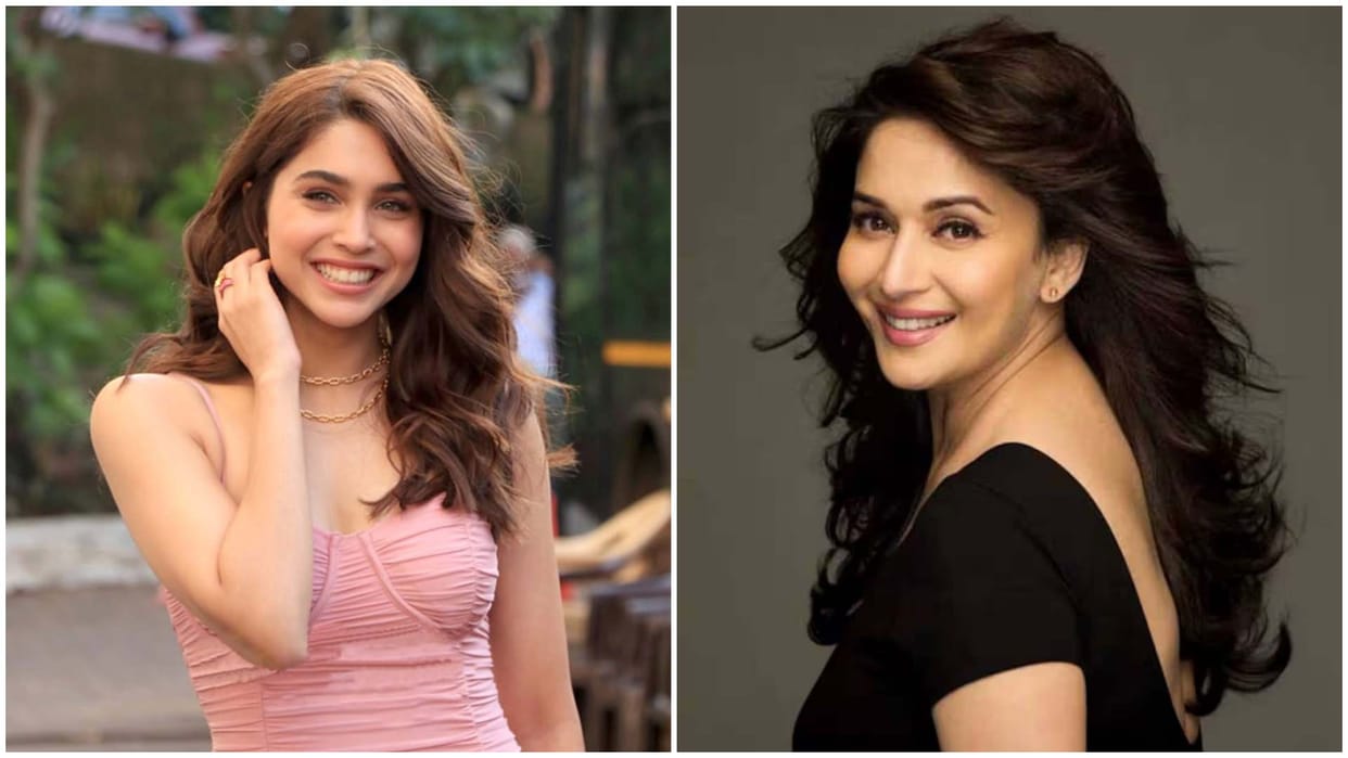 Sharvari Wagh opens up on her fan girl moment with Madhuri Dixit says she has grown up watching her films