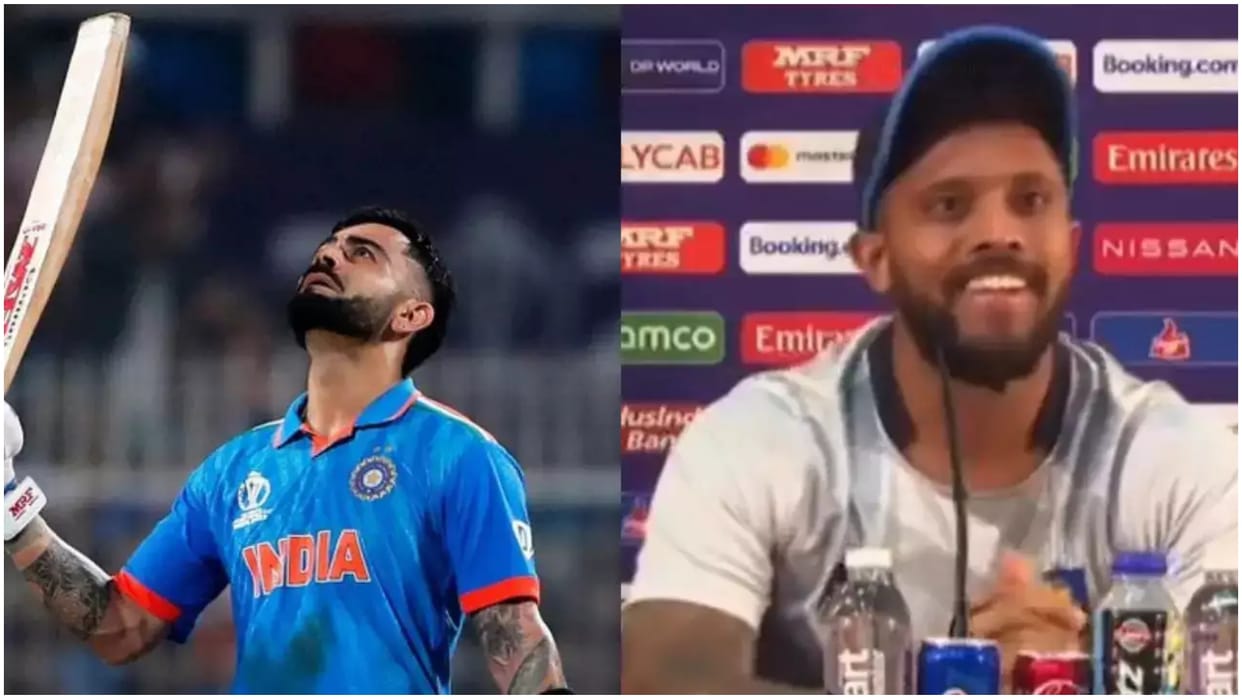 Sri Lanka Captain Kusal Mendis Stranger Reaction on Question On Virat Kohli 49th ODI Century, Video, WC 2023