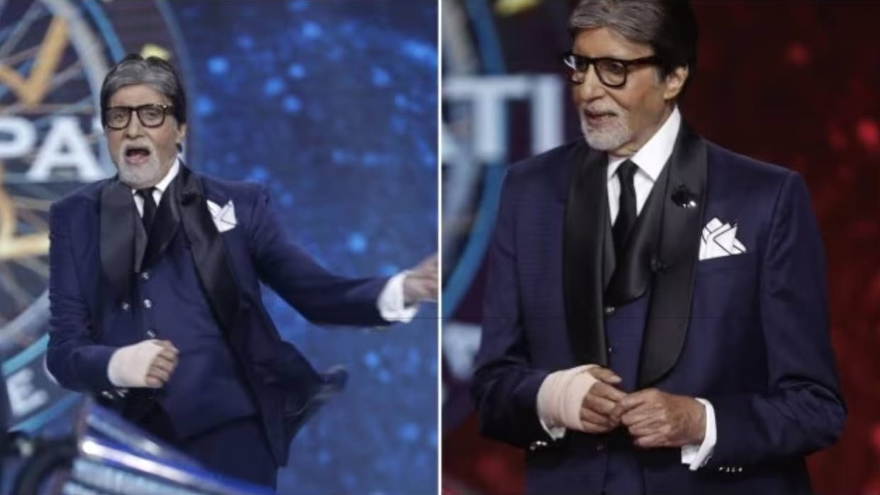 Amitabh Bachchan reveals how he is shooting for KBC 15 with a bandaged hand says it is my fans love