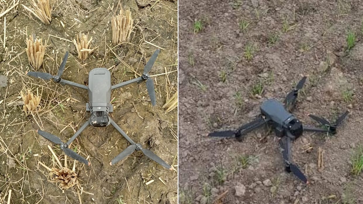 BSF jawans caught two Pakistani drones in Amritsar