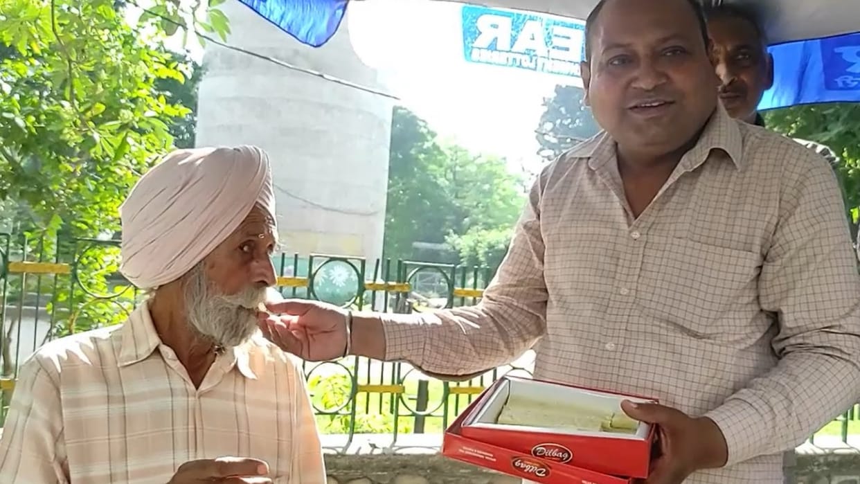 Elderly farmer becomes millionaire in four hours in Punjab