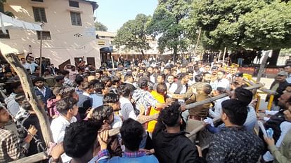 Student Union Election 2023 Voting Ruckus and Police Lathicharge in DAV College