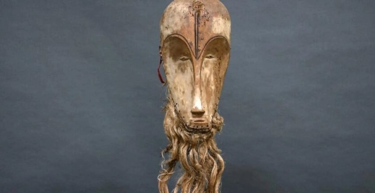 france rare african mask of gabon with million dollar price stuck in legal battle