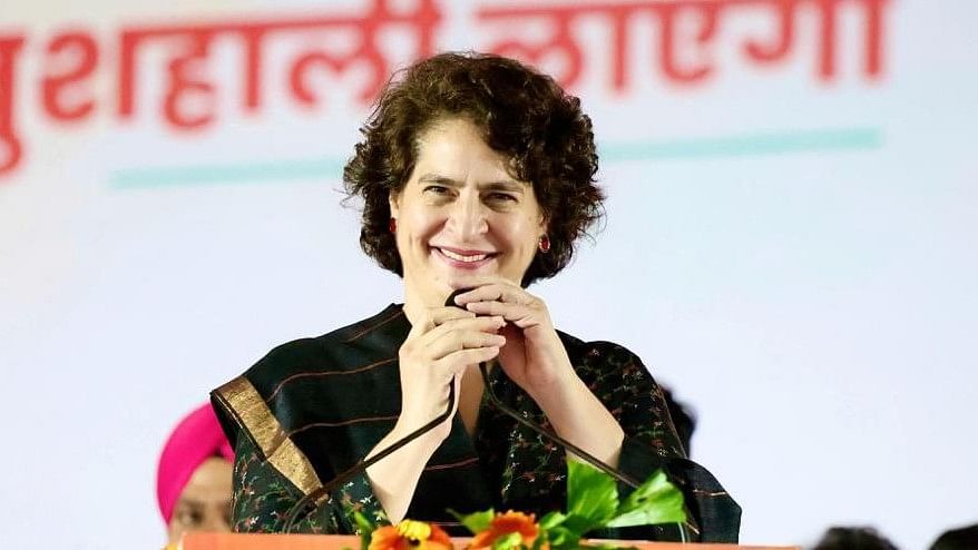 priyanka gandhi indore dieting food health speech