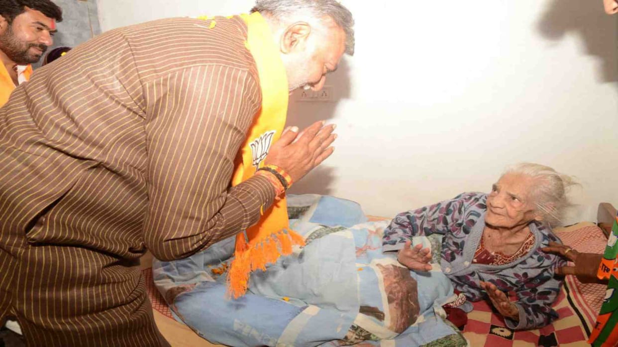 MP Election 2023: Prahlad Patel marches in Chhindwara