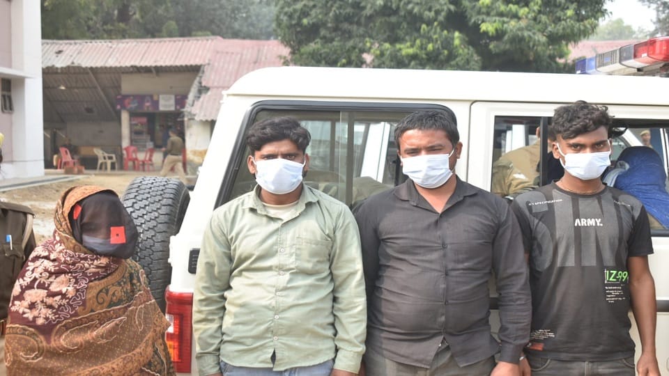 Four arrested including wife for murder of husband in Budaun