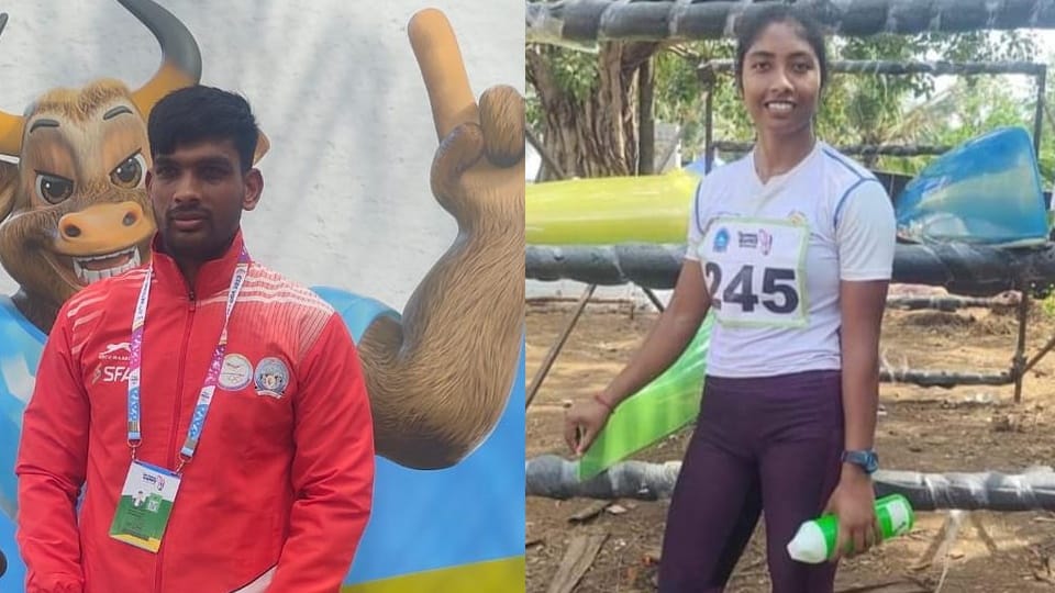 National Games 2023 Uttarakhand player Meera Das and Prabhat won silver and bronze medals