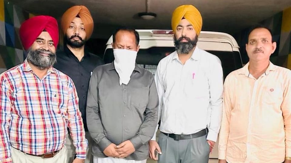 Vigilance arrested businessman Paramjeet Chechi in transport tender and paddy scam