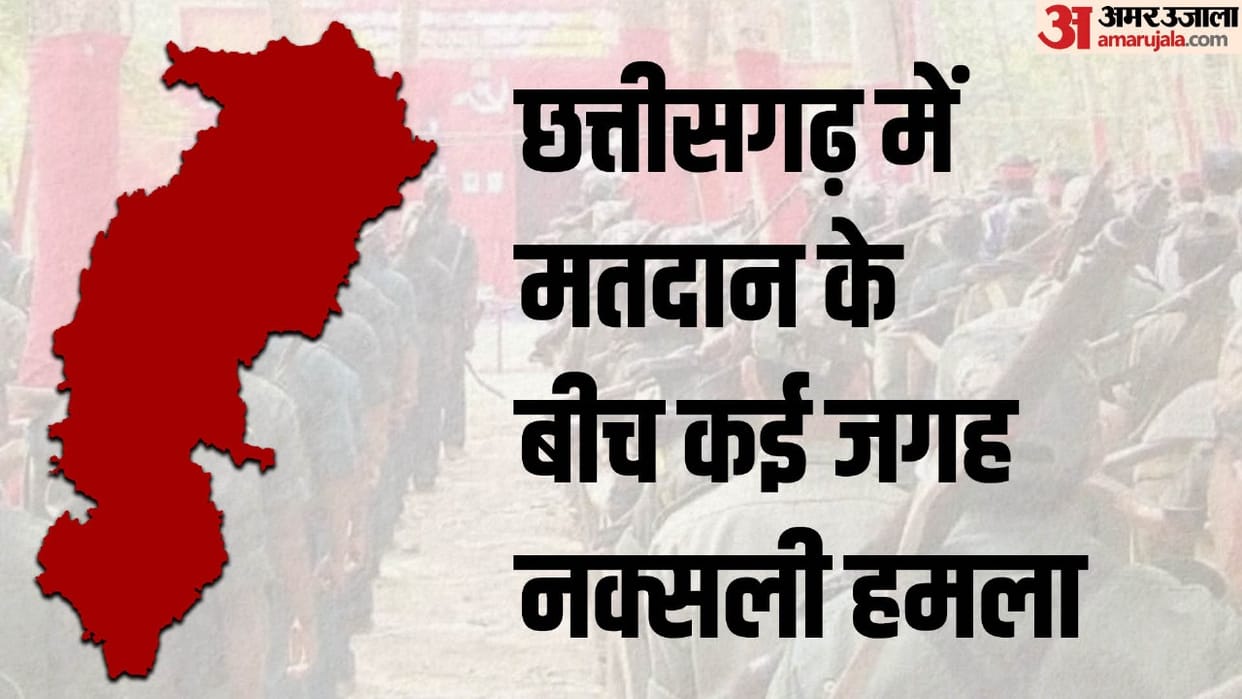 Naxal Encounter in Chhattisgarh Bijapur: Encounter Between STF And Naxalites, CG Election 1st Phase Updates