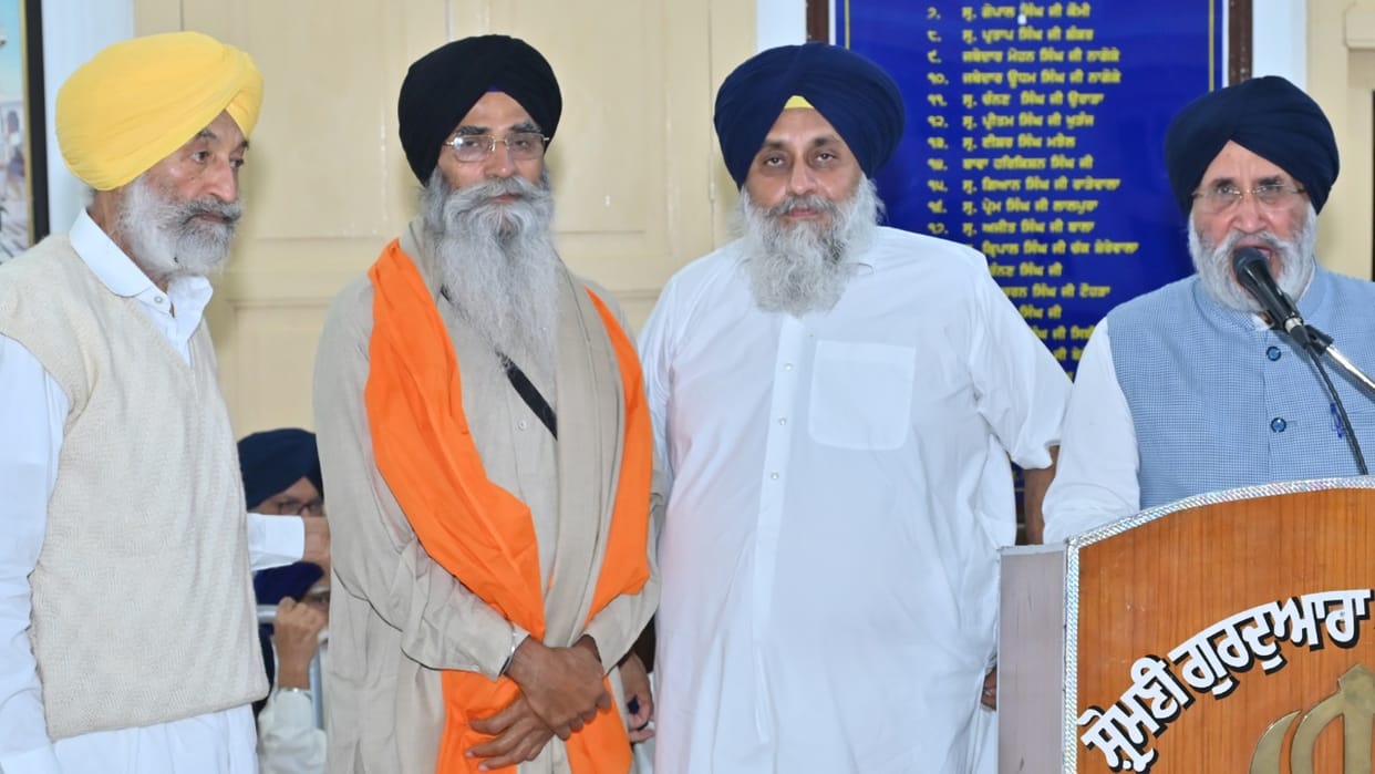 SAD made Harjinder Singh Dhami candidate for SGPC president third time