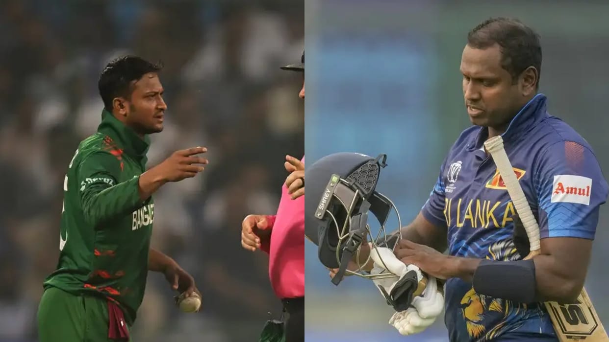 ODI WC time out Chaos; Shakib said no regrets about appeal, Mathews said - I will never be able to respect him