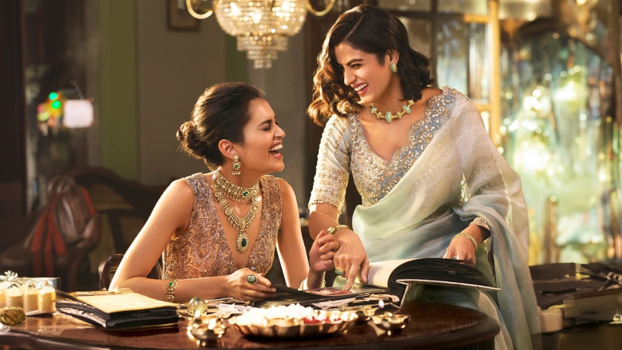 Celebrate Diwali with Tanishq Dharohar jewelery collection inherited craftsmanship brilliant skills of years