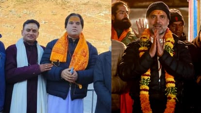 Rahul Gandhi and Varun gandhi met in Kedarnath Political meanings are being explored