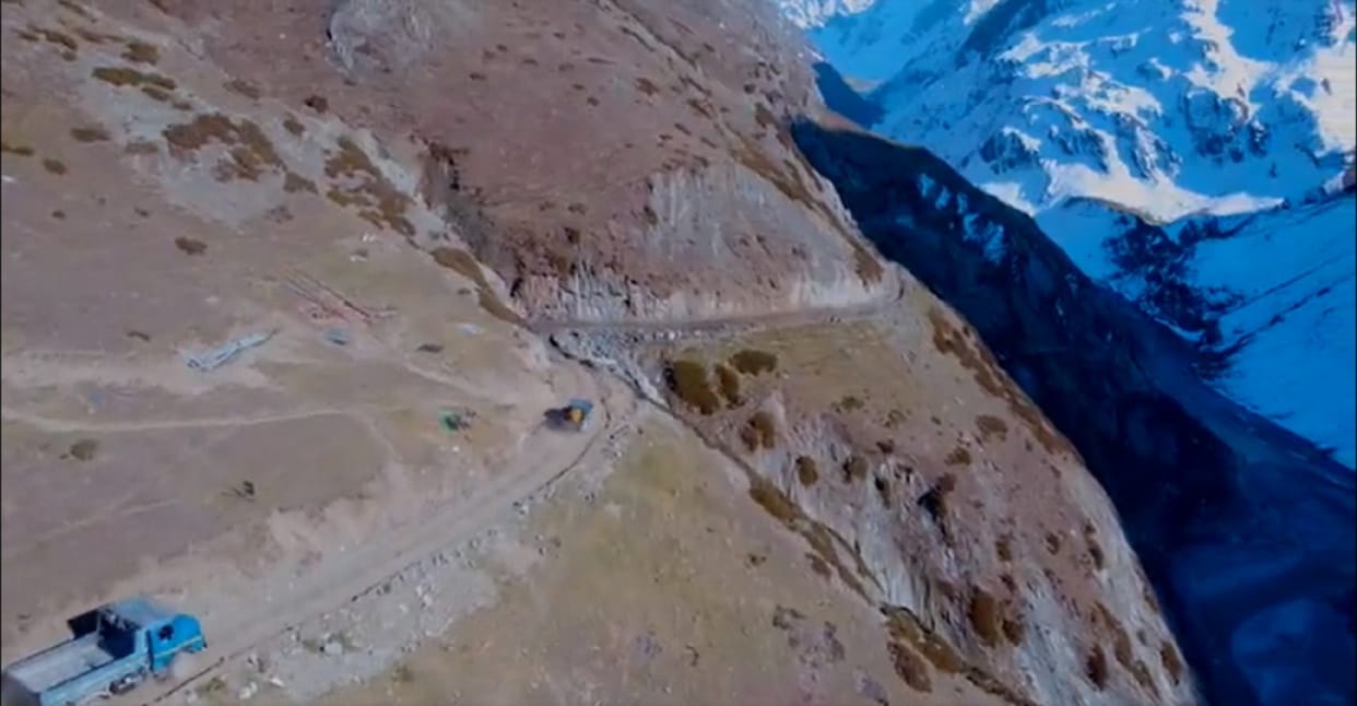 BRO expands road connectivity to holy Amarnath shrine amarnath yatra road construction