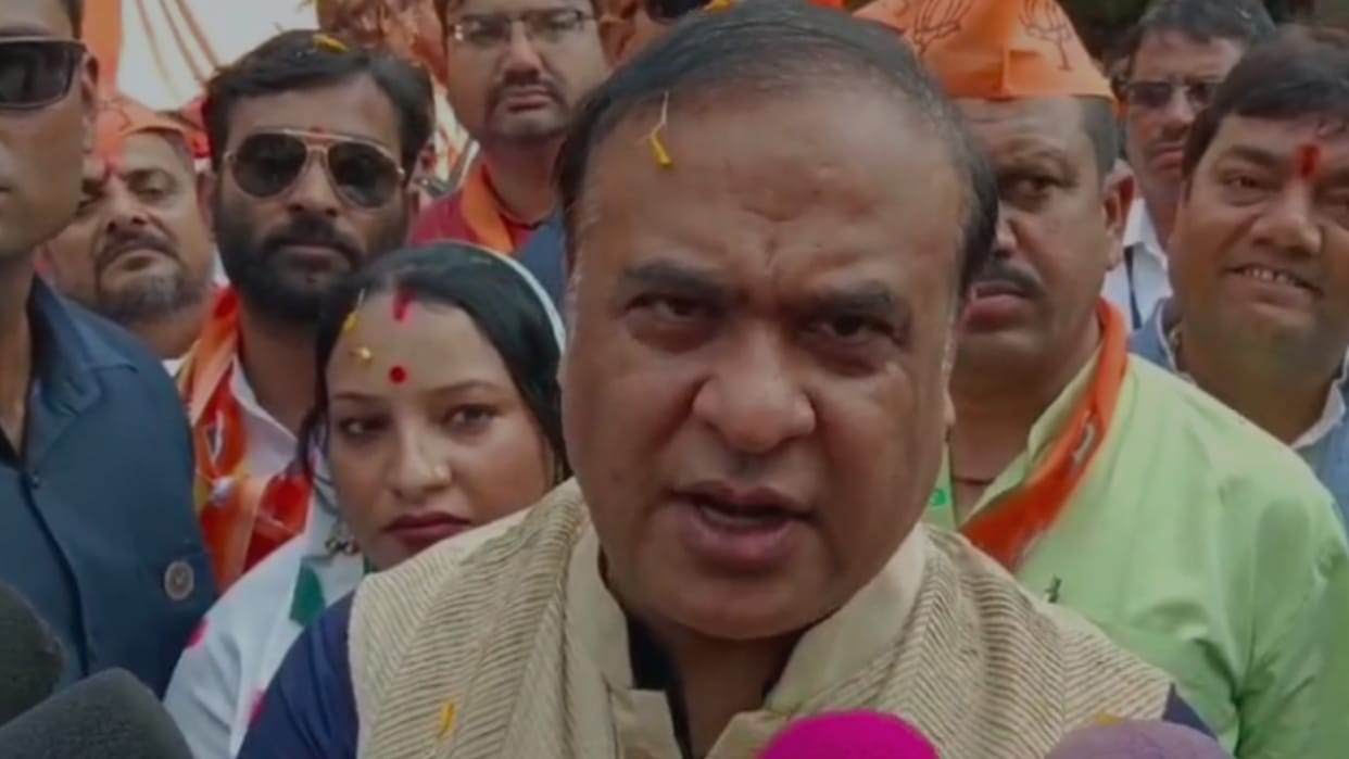MP Election: Assam CM Sarma said - 70 years of Congress is the time of scams