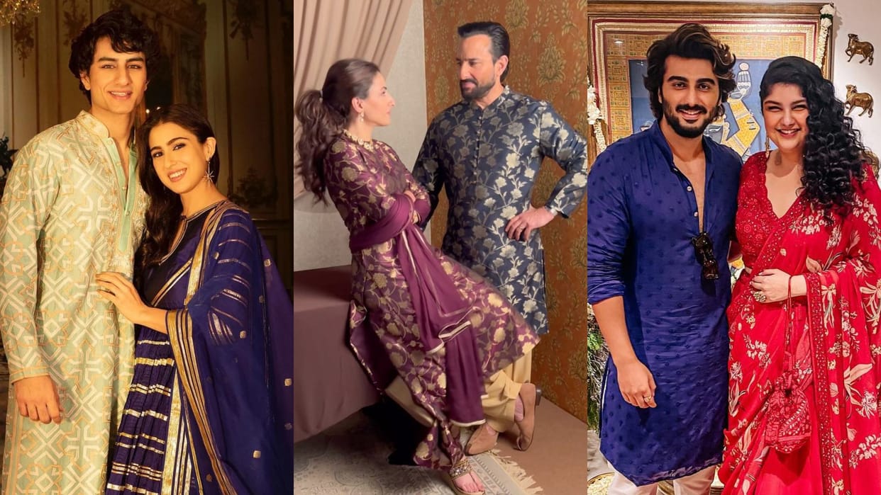 Bhai Dooj 2023 trendy outfit idea for brother and sister inspired by Bollywood siblings