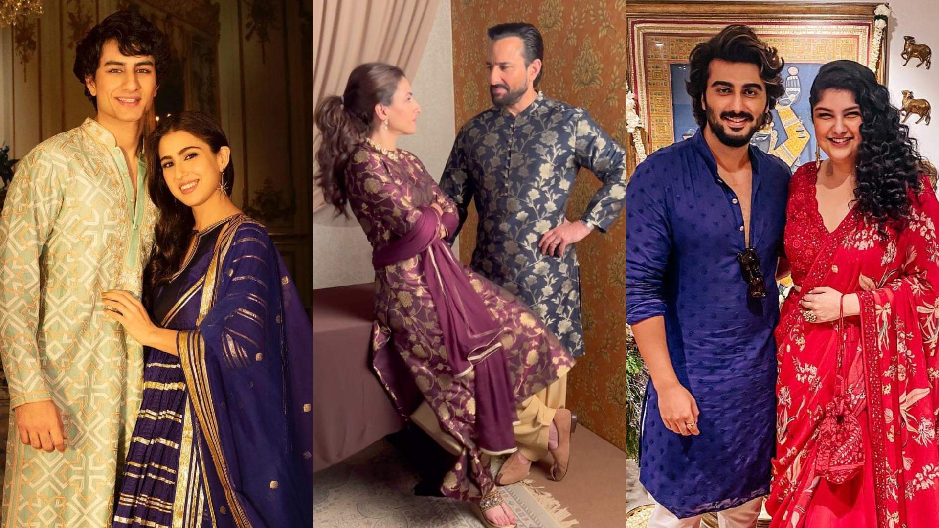 Bhai Dooj 2023 trendy outfit idea for brother and sister inspired by Bollywood siblings