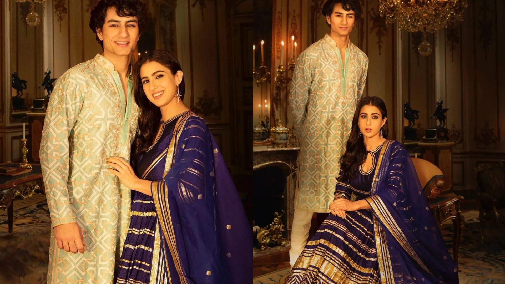 Bhai Dooj 2023 trendy outfit idea for brother and sister inspired by Bollywood siblings