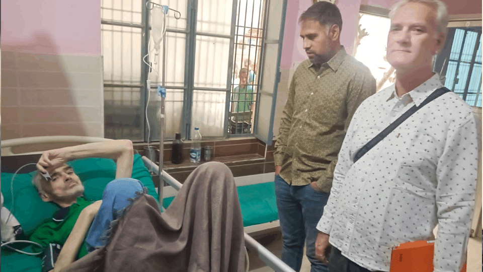 French citizen Michel Morlier's wish for salvation fulfilled in Kashi