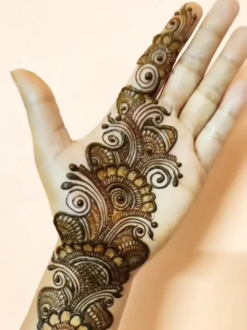 Dasara Navratri Mehndi Design / Dasara Collection 2023 / Navratri Mehndi  design / Sultanahennaart🥰 - YouTube