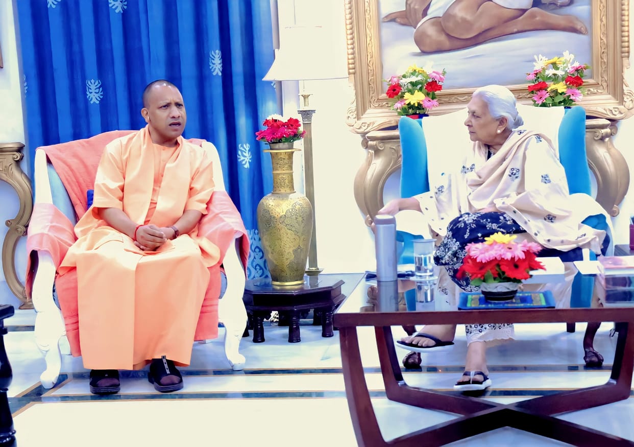 Lucknow News: Yogi meets Governor, cabinet expansion possible on November 10