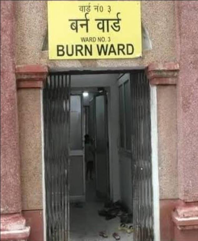 population of the city is about 42 lakh and there is a burn ward of 26 beds, there is not even a plastic surge
