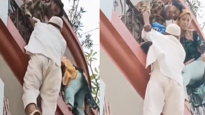 Man hanged himself from the railing after Finance company sealed his house for not paying loan in Meerut