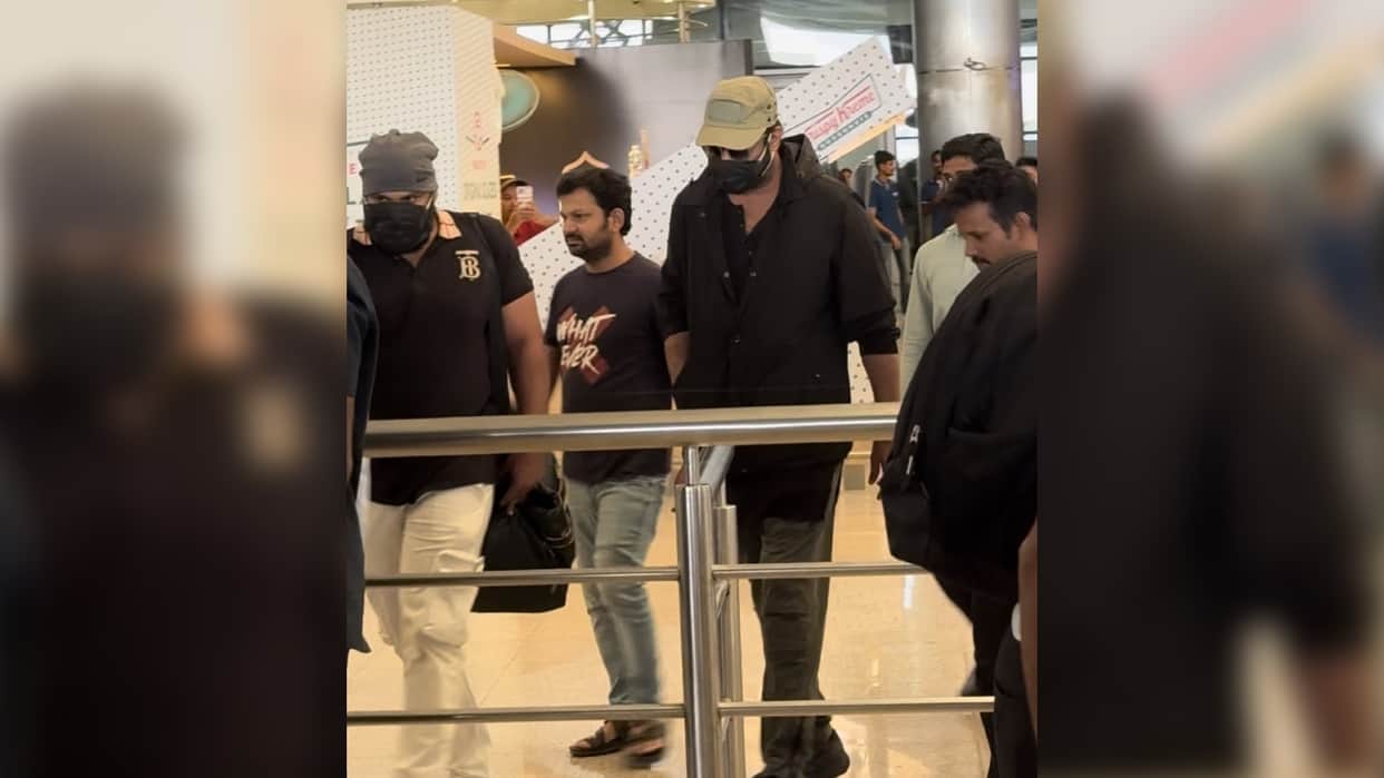 Salaar Actor Prabhas return to India After Knee Surgery Read Details here