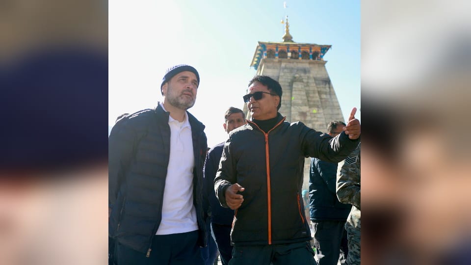 Rahul Gandhi appeared worried about future of Himalayas During Kedarnath Yatra talked to scientist