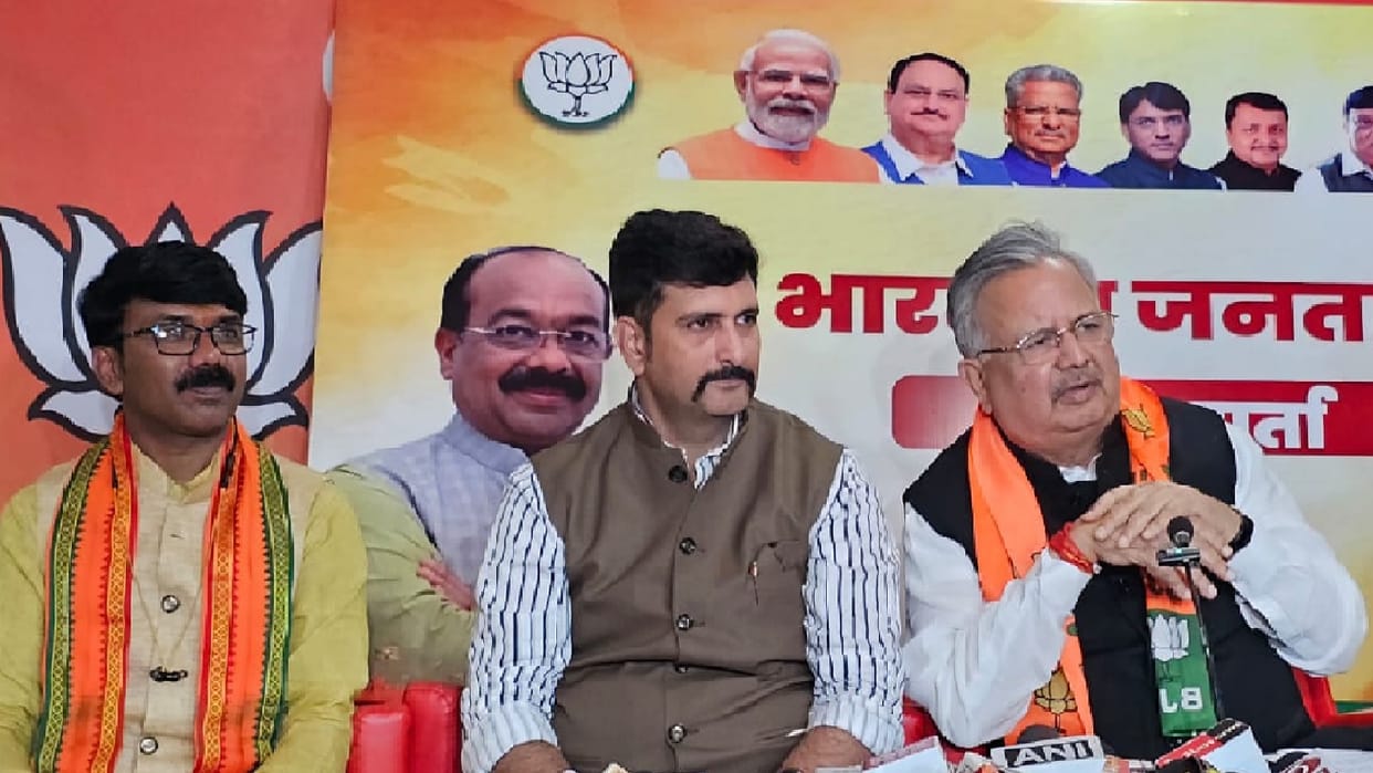 CG chunav 2023: Dr. Raman Singh said that BJP government will be formed in Chhattisgarh