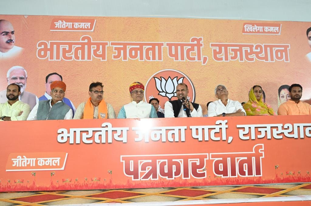 Rajasthan Election 2023 Many Congress leaders joined BJP CP Joshi attacked CM Gehlot
