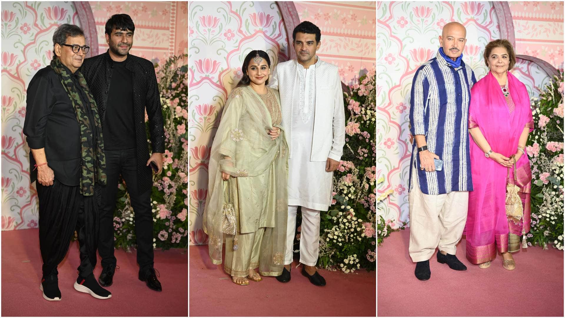 Producer Ramesh Taurani Hosted Diwali Party Salman Khan Rakesh Roshan Huma Qureshi Anil Kapoor joined bash