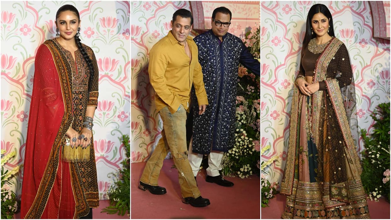 Producer Ramesh Taurani Hosted Diwali Party Salman Khan Rakesh Roshan Huma Qureshi Anil Kapoor joined bash