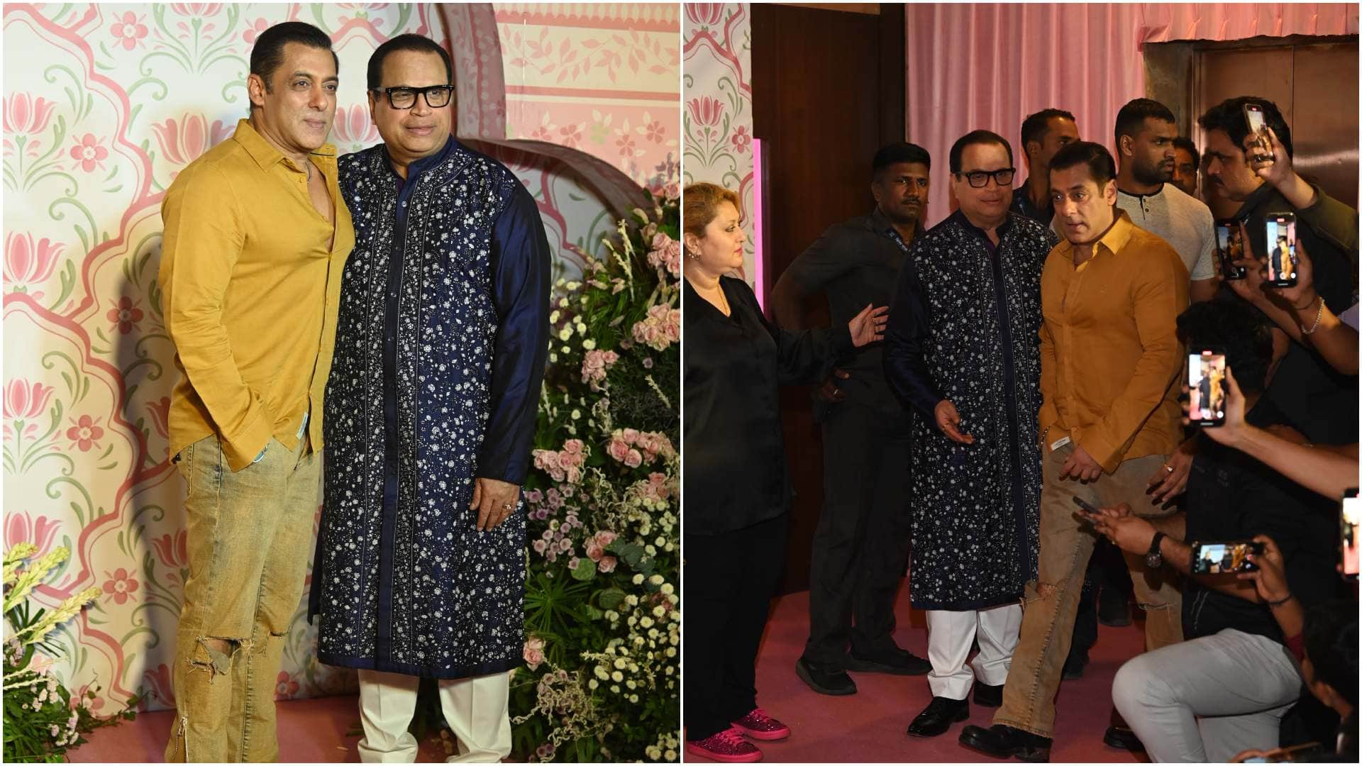 Producer Ramesh Taurani Hosted Diwali Party Salman Khan Rakesh Roshan Huma Qureshi Anil Kapoor joined bash