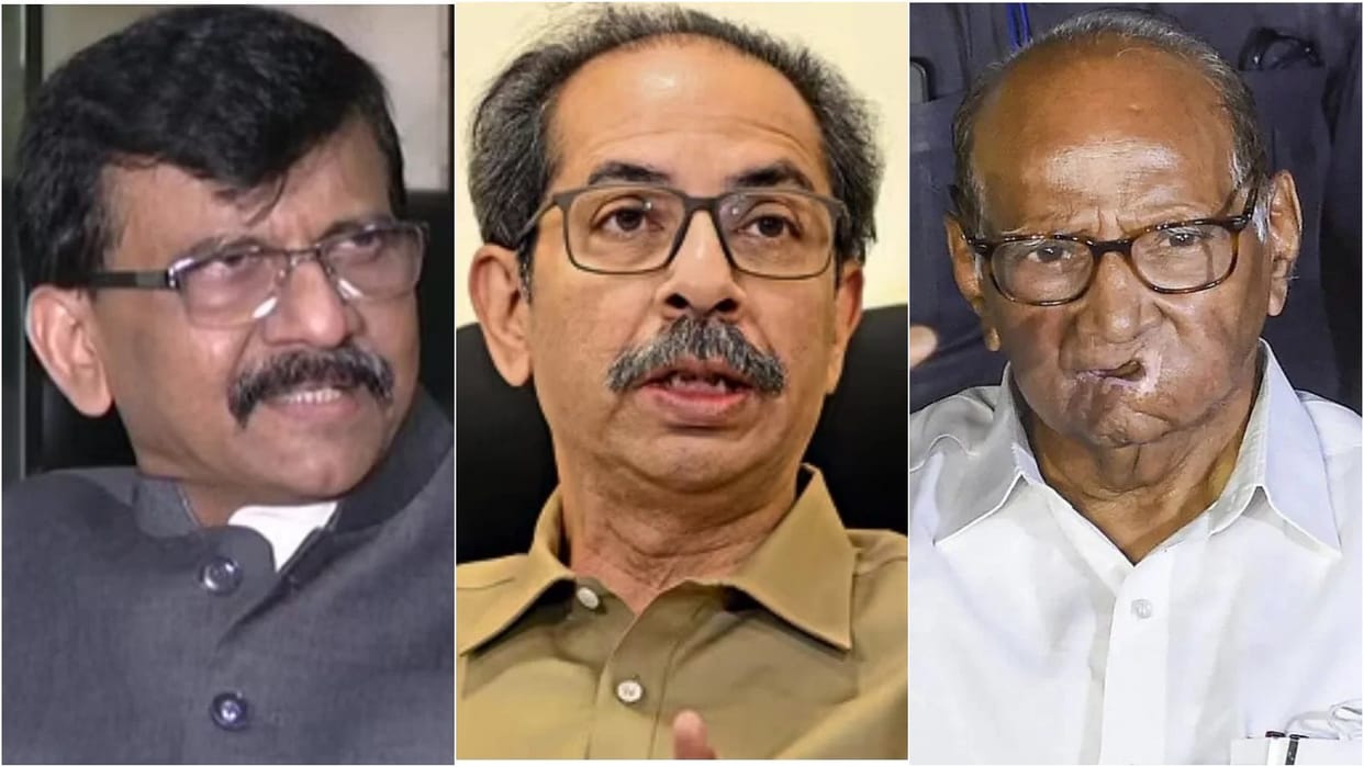 Sanjay Raut Uddhav Thackeray Sharad Pawar Meeting opposition election strategy