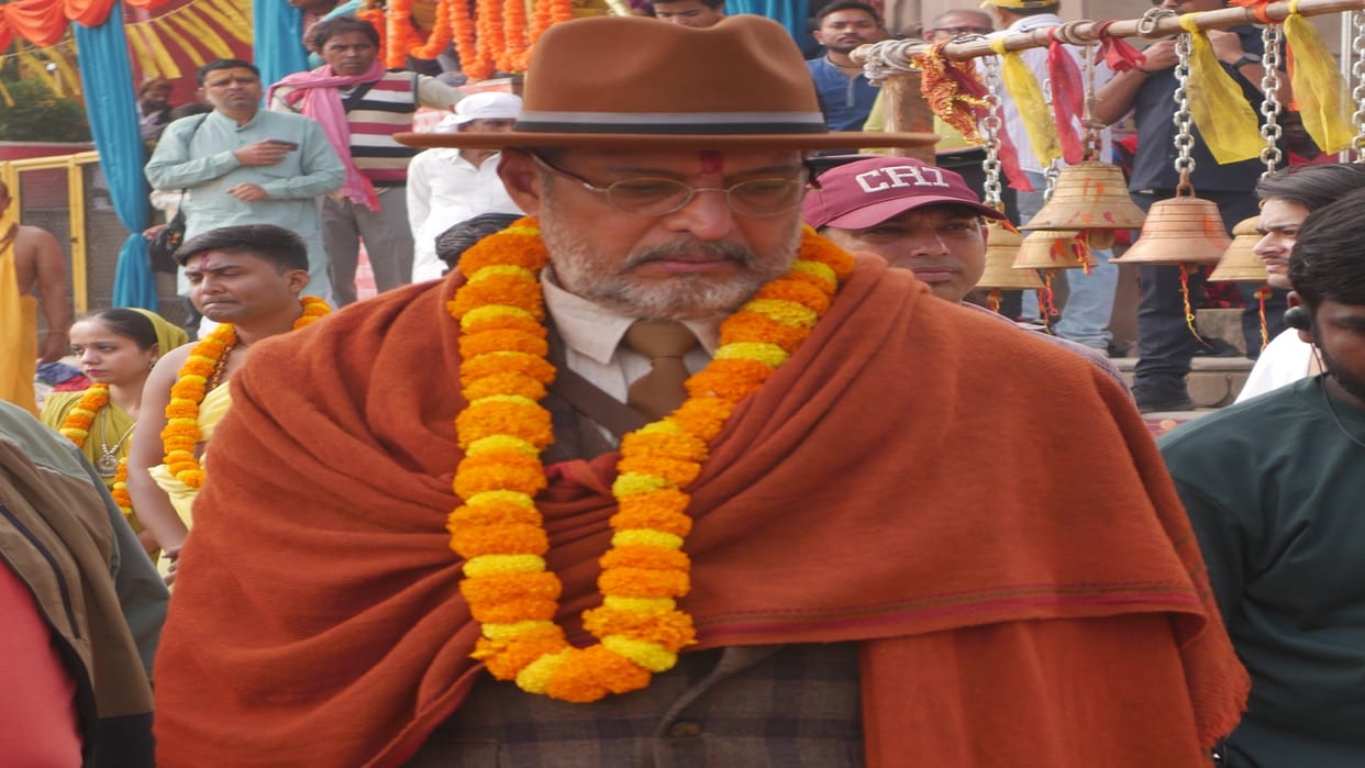 Nana Patekar said in Kashi: Excited to see Banaras after 35 years, may the journey be blessed by Baba