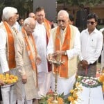 वार्षिकोत्सव अभ्युदय समारोह में अन्तर्राष्ट्रीय संरक्षक विहिप दिनेश जी व अन्य