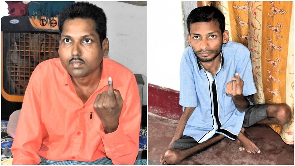 Home voting facility for disabled and elderly in Chhattisgarh