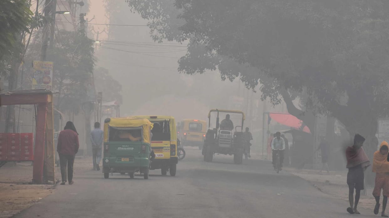 Mist prevailed from morning till evening, winds increased the cold