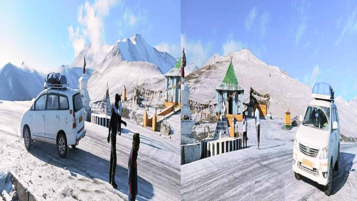 Himachal Weather:  Light snowfall in Baralacha on Manali-Leh road, know weather forecast till November 15