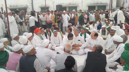 Mission 2024: Mahapanchayat in Shamli today, Jayant Chaudhary and Rakesh Tikait will appeal to the farmers
