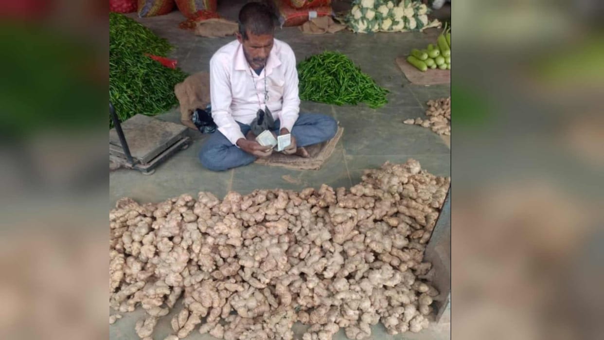 Chinese ginger being smuggled through Nepal officer unaware